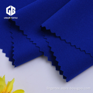 100D DTY Polyester Twist Spandex Ponte-De-Roma tyg